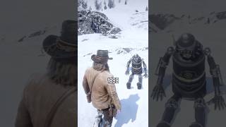 Arthur Finds The Crying Robot rdr2 gaming shorts game ps5 ps4 [upl. by Moises449]