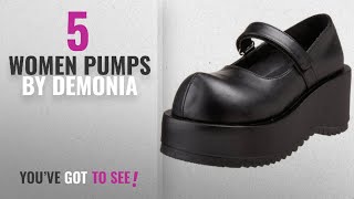 Top 5 Demonia Women Pumps 2018 Demonia By Pleaser Womens Dolly01 Mary Jane [upl. by Stephani]