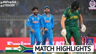 India vs South Africa World Cup 2023 37th Match Highlights 2023  IND vs SA 37th ODI Highlights [upl. by Kcirredal471]