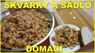 Domácí škvarky a sádlo [upl. by Stanwin987]