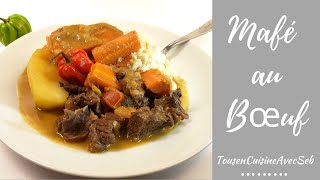 Recette de mafé au bœuf tousencuisineavecseb [upl. by Patterman]