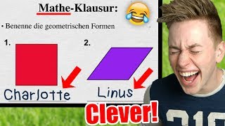 Die LUSTIGSTEN Schülerantworten in TESTS Mega Witzig 😂 [upl. by Lindon618]