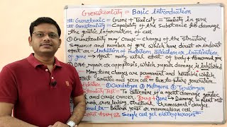 Toxicology Part02 Genotoxicity Definition and Introduction  Genotoxicity  Toxicology Studies [upl. by Rehptosirhc129]