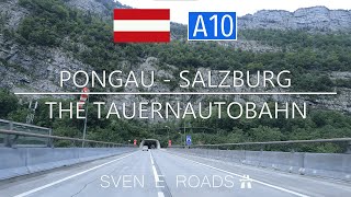 202140 A10 Pongau  Salzburg The Tauernautobahn [upl. by Occir]