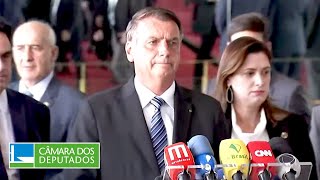 Bolsonaro faz primeiro pronunciamento após o resultado das eleições – 01112022 [upl. by Tacye858]