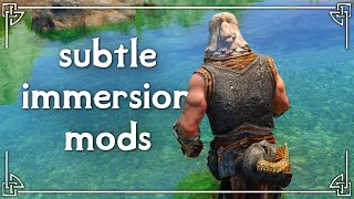 Skyrim Immersion mods that I dont play without [upl. by Ellehcam]