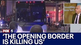 NYC migrant crisis ‘The opening border is killing us’ [upl. by Garvin969]