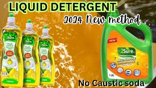 HOW TO MAKE LIQUID DETERGENT in 2024 as a BEGINNER [upl. by Oribel]