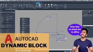 How to make AutoCAD Dynamic Block  Stretch amp Scale Command  Part 1 [upl. by Nneb888]