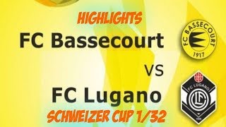 Fc Bassecourt vs Fc Lugano 120817 [upl. by Roye100]