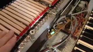 Wurlitzer 200A Electric Piano  Amplifier Removal [upl. by Eirallam43]