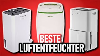 Beste LUFTENTFEUCHTER 2024 Vergleich  Top 3 Luftentfeuchter im Test [upl. by Karwan928]