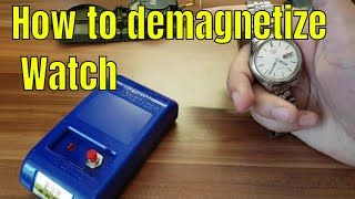 How to demagnetize your Watch [upl. by Gilead]