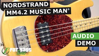 Nordstrand MM42 Music Man® Bass Pickup Demo [upl. by Boland]