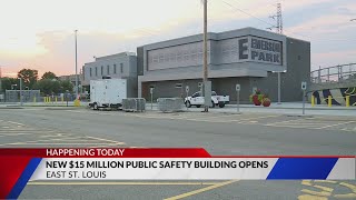 New 15 million Emerson Park Transit Center opens in East St Louis [upl. by Nirol299]