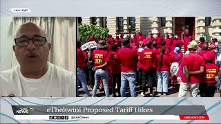 eThekwini Ratepayers and Residents Association plans to contest proposed tariff increases [upl. by Aniarrol]