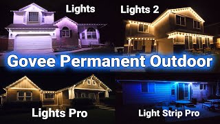 Govee Permanent Outdoor Lights What Set is Best For Your Home [upl. by Blau]