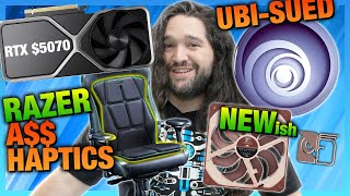 HW News  Ubisoft is UbiSued Razers Brainwashing Con RTX 5070 New Noctua Fan [upl. by Mun]