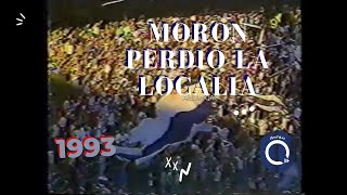 Morón vs Quilmes  NB 19931994  en cancha de Racing  Golazo de Dante Fernández y final polémico [upl. by Teagan831]