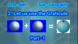 6th STD Geography Lesson no 2 Let us use the Graticule Part 1 [upl. by Amandy]