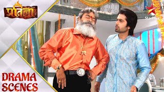 Mann Kee Awaaz Pratigya  Sajjans funny moments with Krishna and Pratigya [upl. by Ellednahs]