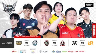 🔴 LIVE  MPL ID S14  Regular Season Hari 2 Minggu 6  Bahasa Indonesia [upl. by Adnohsek]