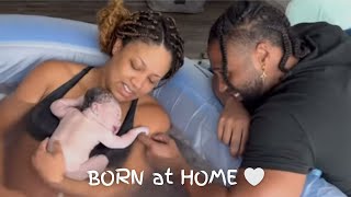 Home Water Birth Vlog  Natural Birth  Midwife  Private Birth [upl. by Buckler300]