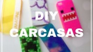 DIY Decora carcasas para tu móvil  Phone case [upl. by Osnofedli]