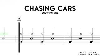 How To Play Chasing Cars On Drums [upl. by Inamik]