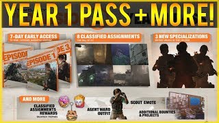 The Division 2  News amp Year 1 Pass Content [upl. by Akierdna]