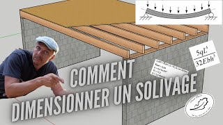 comment dimensionner ses solives de plancher [upl. by Oivaf]