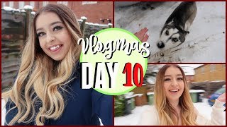 THERE IS SO MUCH SNOW ITS A SNOW DAY VLOGMAS DAY 10 [upl. by Oreves]