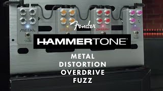 Exploring the Fender Hammertone Fuzz Overdrive Distortion amp Metal Pedals  Effects Pedals  Fender [upl. by Ahlgren]