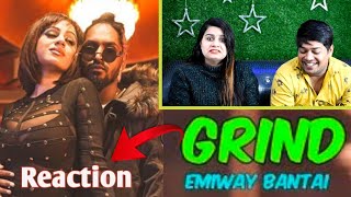 EMIWAY  GRIND  KanishaReact  emiwaybantai emiwaynewsong emiwayreaction [upl. by Atal271]