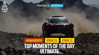 Ultimate Top moments  Stage 11  Dakar2024 [upl. by Salomi]