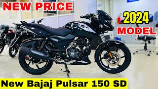 2024 Bajaj Pulsar 150 Single Disc😍New Model✅Detailed Review  Price  New Update  Features  Change [upl. by Domph]