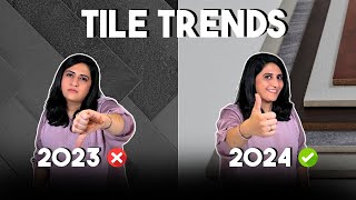 TOP TILE TRENDS FOR 2024  Dead Tile Trends 2023  TIEIC Ceramics [upl. by Mcdonald176]