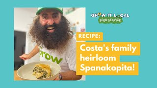 Costas Spanakopita recipe [upl. by Notsuoh317]