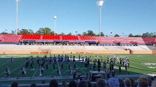 Elberta High School Warrior Marching Band South Alabama Jaguar Marching Band Championship [upl. by Yendirb]