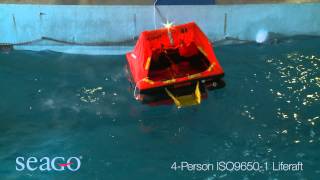 SEAGO 4 Person ISO 96501 Liferaft [upl. by Tingey]