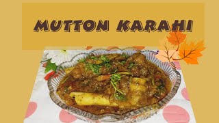 Mutton Karahi Recipe  Simple and Easy Mutton Karahi  My Eid Dinner Routine [upl. by Atinihs]