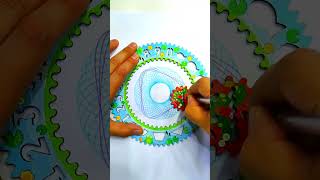 How beautiful is this  Spirograph Art  406 [upl. by Solakcin]