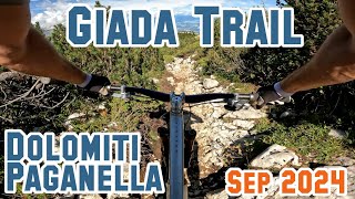 Giada Trail FULL  Dolomiti Paganella Bike  September 2024 [upl. by Krystyna]