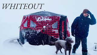 Ice Camping In Insulated Tent During Major Winter Storm [upl. by Yong522]