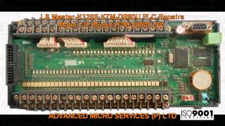 LS Master K120S K7MDR60U PLC Repairs  Advanced Micro Services PvtLtdBangaloreIndia [upl. by Chace]