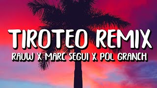 Marc Seguí x Rauw Alejandro x Pol Granch  Tiroteo REMIX 1 HOUR WITH LYRICS [upl. by Mourant465]