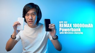 REMAX 10000mAh Power Bank with Wireless Charging REVIEW [upl. by Kayle480]