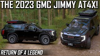 New 2023 GMC Jimmy AT4X  The Removable Top is Back [upl. by Adaynek958]