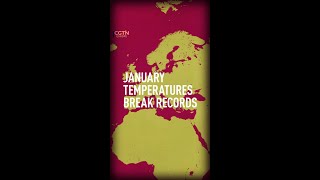 January temperatures break records [upl. by Llerrehs]