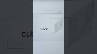 how to draw 3d cuboid [upl. by Naimerej481]